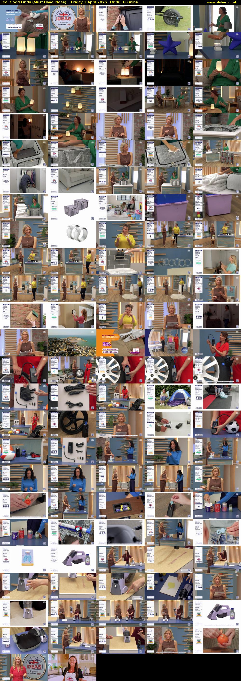 Feel Good Finds (Must Have Ideas) Friday 3 April 2026 19:00 - 20:00