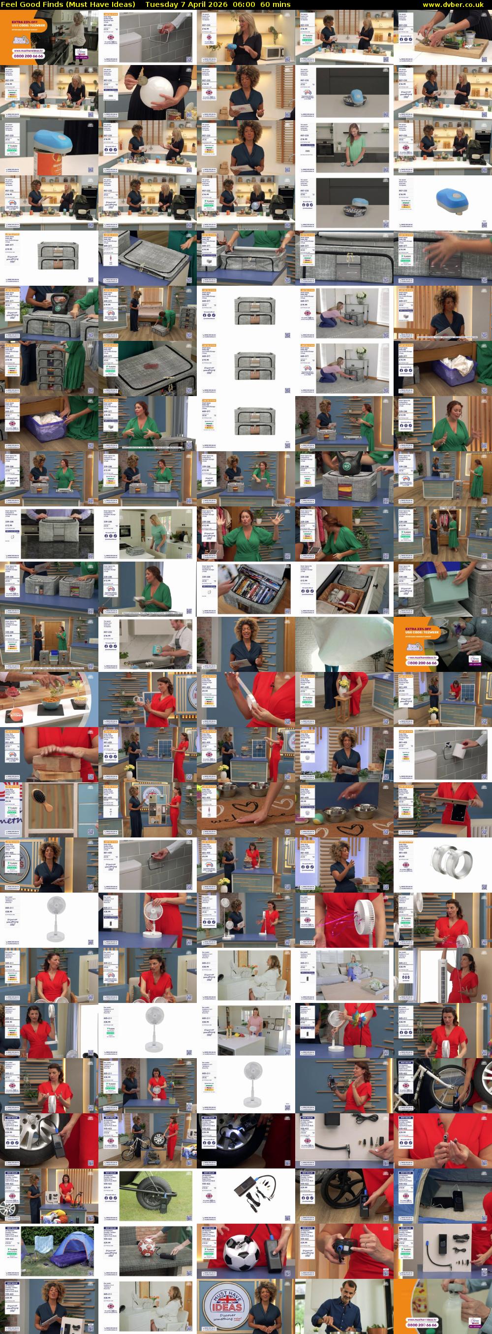 Feel Good Finds (Must Have Ideas) Tuesday 7 April 2026 06:00 - 07:00