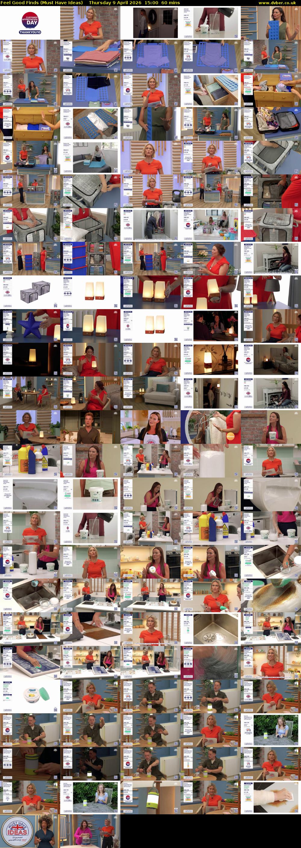 Feel Good Finds (Must Have Ideas) Thursday 9 April 2026 15:00 - 16:00