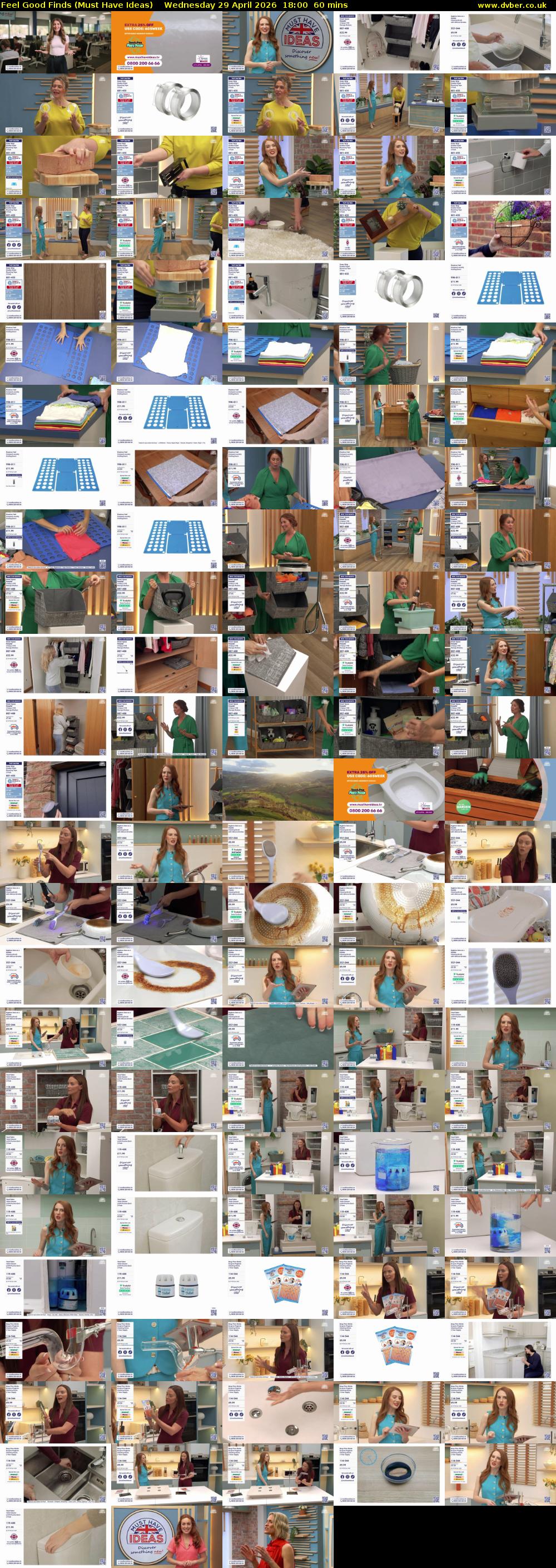 Feel Good Finds (Must Have Ideas) Wednesday 29 April 2026 18:00 - 19:00