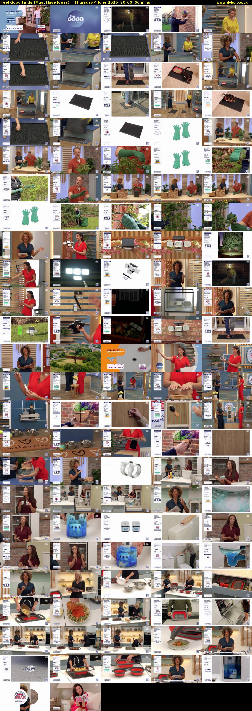 Feel Good Finds (Must Have Ideas) Thursday 4 June 2026 20:00 - 21:00