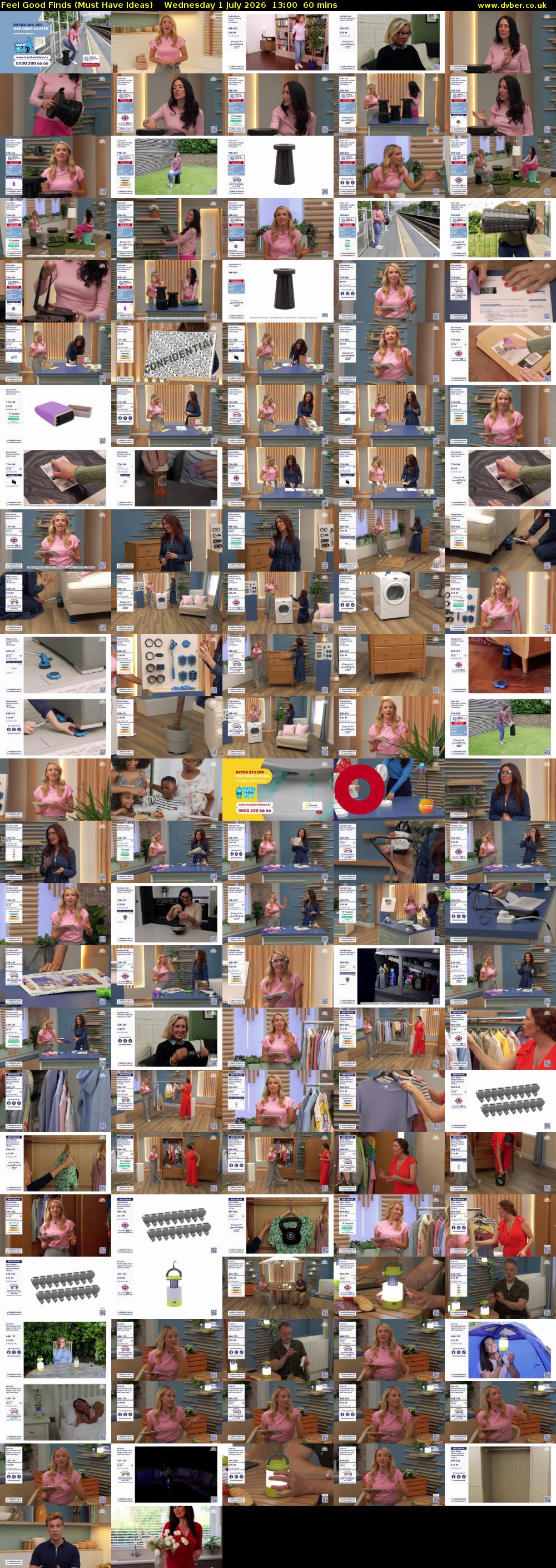 Feel Good Finds (Must Have Ideas) Wednesday 1 July 2026 13:00 - 14:00