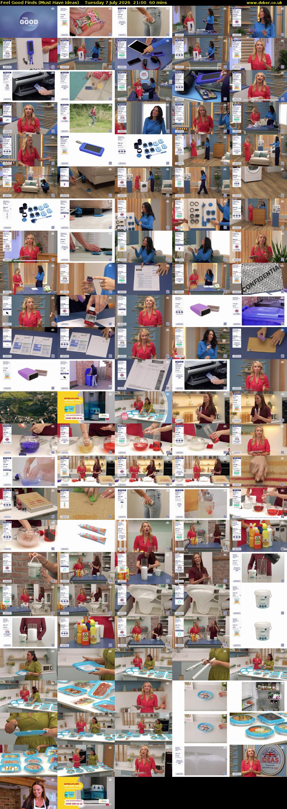Feel Good Finds (Must Have Ideas) Tuesday 7 July 2026 21:00 - 22:00