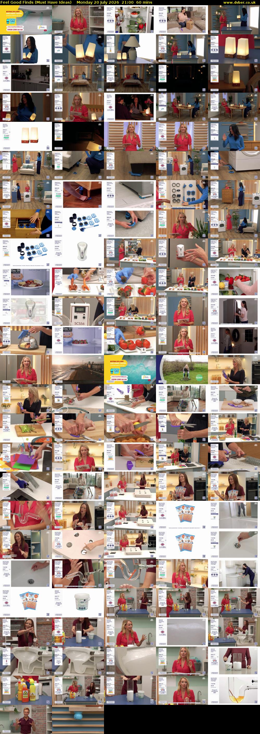 Feel Good Finds (Must Have Ideas) Monday 20 July 2026 21:00 - 22:00