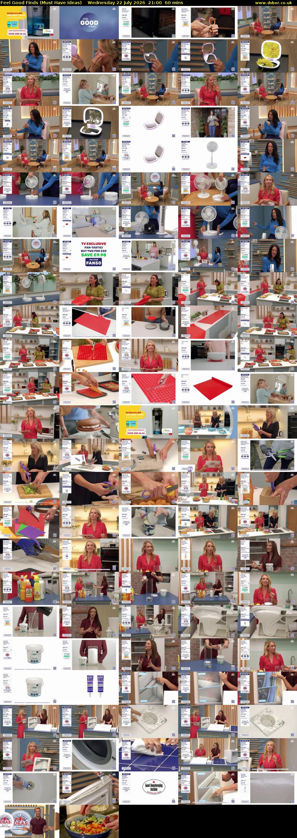 Feel Good Finds (Must Have Ideas) Wednesday 22 July 2026 21:00 - 22:00