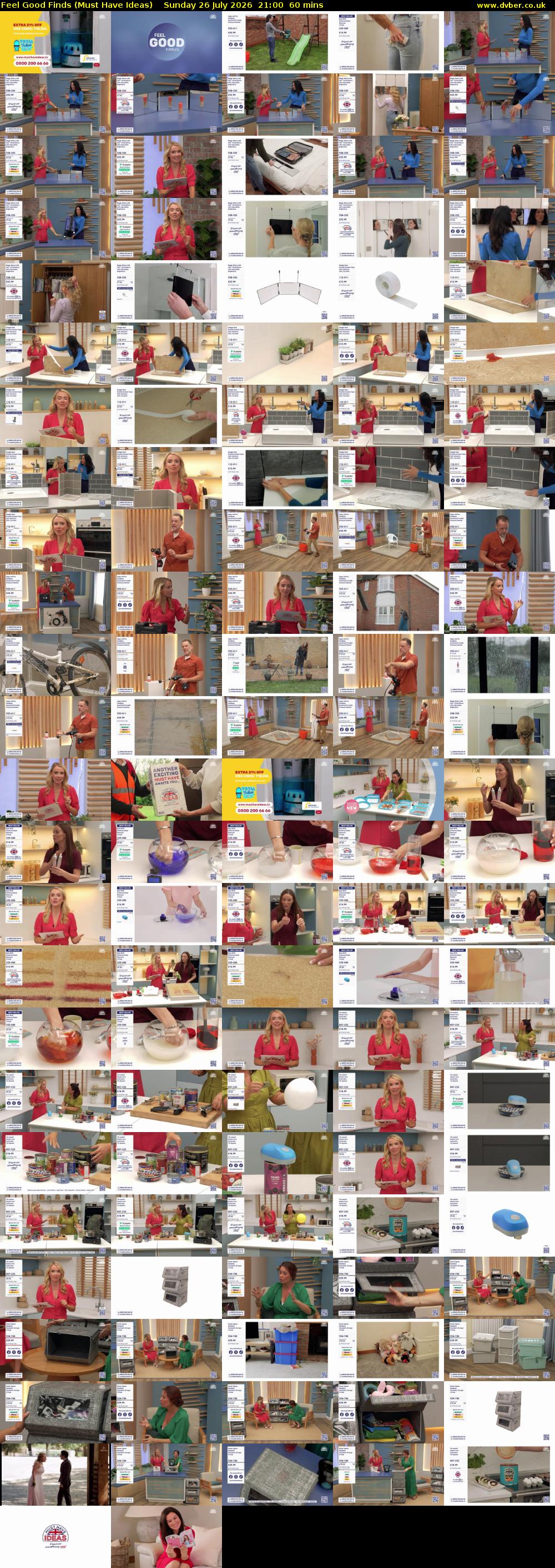 Feel Good Finds (Must Have Ideas) Sunday 26 July 2026 21:00 - 22:00