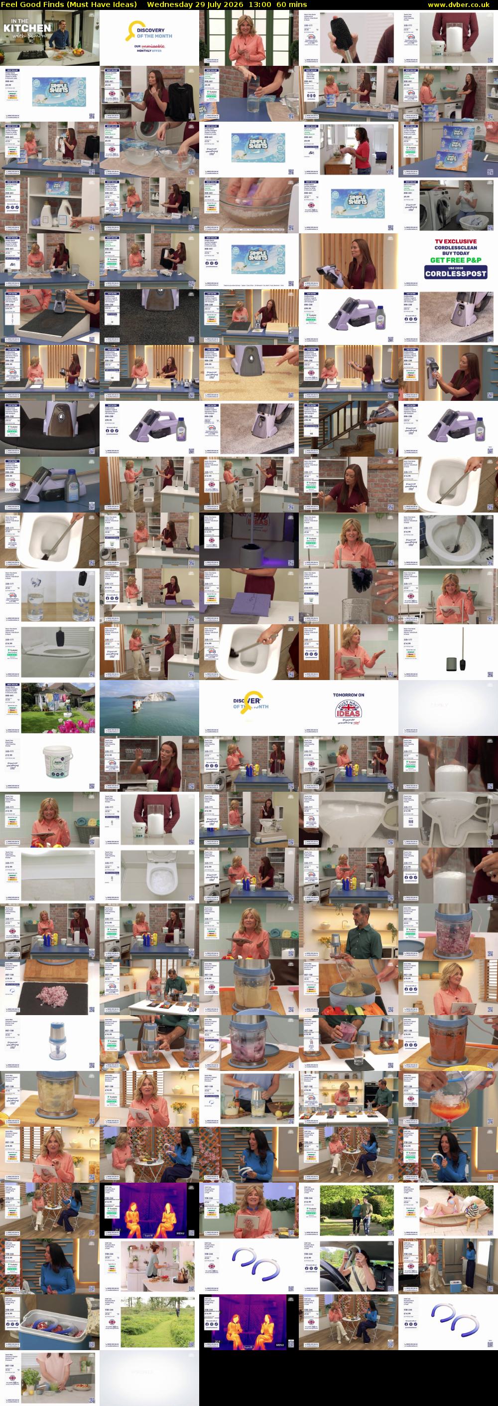 Feel Good Finds (Must Have Ideas) Wednesday 29 July 2026 13:00 - 14:00
