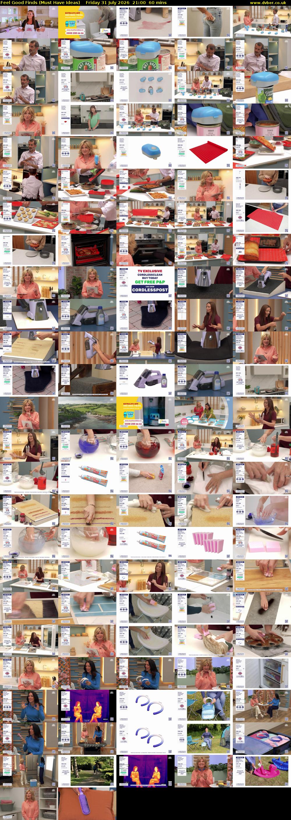 Feel Good Finds (Must Have Ideas) Friday 31 July 2026 21:00 - 22:00
