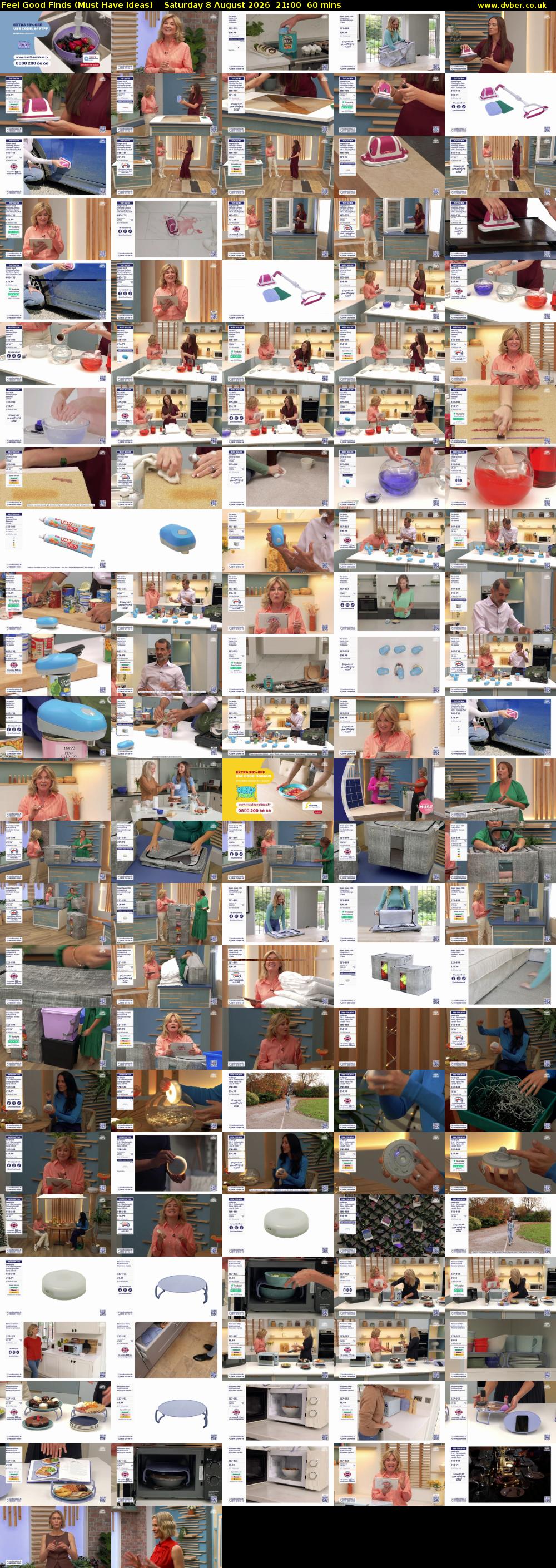 Feel Good Finds (Must Have Ideas) Saturday 8 August 2026 21:00 - 22:00