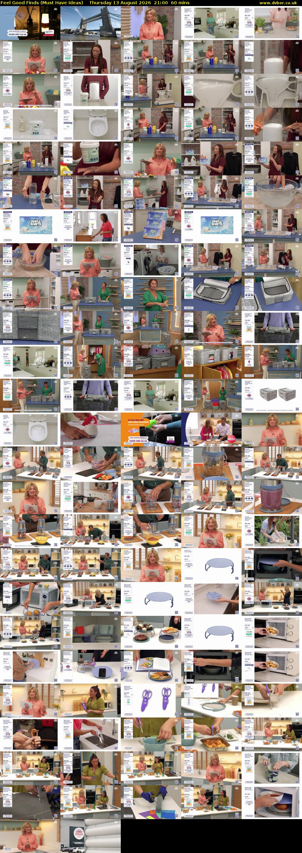 Feel Good Finds (Must Have Ideas) Thursday 13 August 2026 21:00 - 22:00