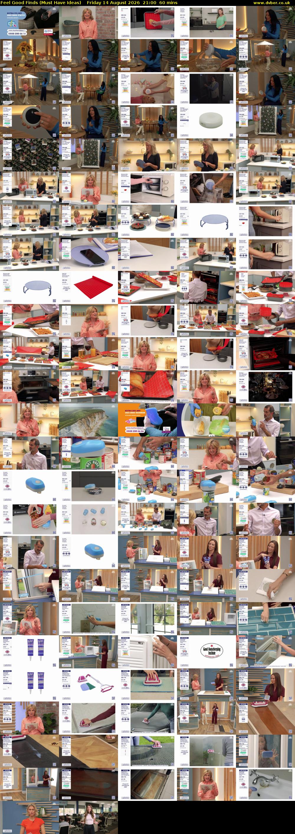 Feel Good Finds (Must Have Ideas) Friday 14 August 2026 21:00 - 22:00