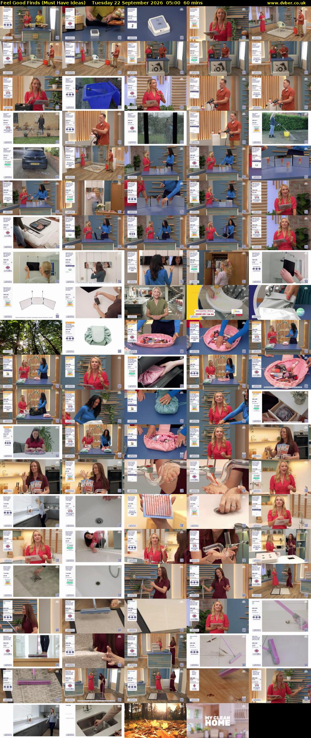 Feel Good Finds (Must Have Ideas) Tuesday 22 September 2026 05:00 - 06:00