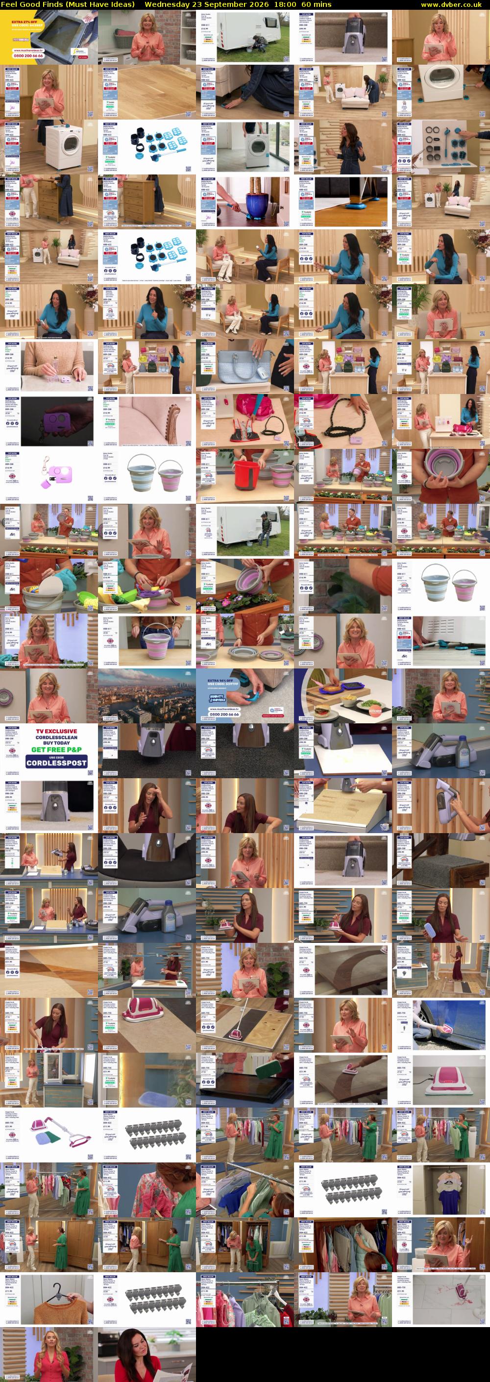 Feel Good Finds (Must Have Ideas) Wednesday 23 September 2026 18:00 - 19:00