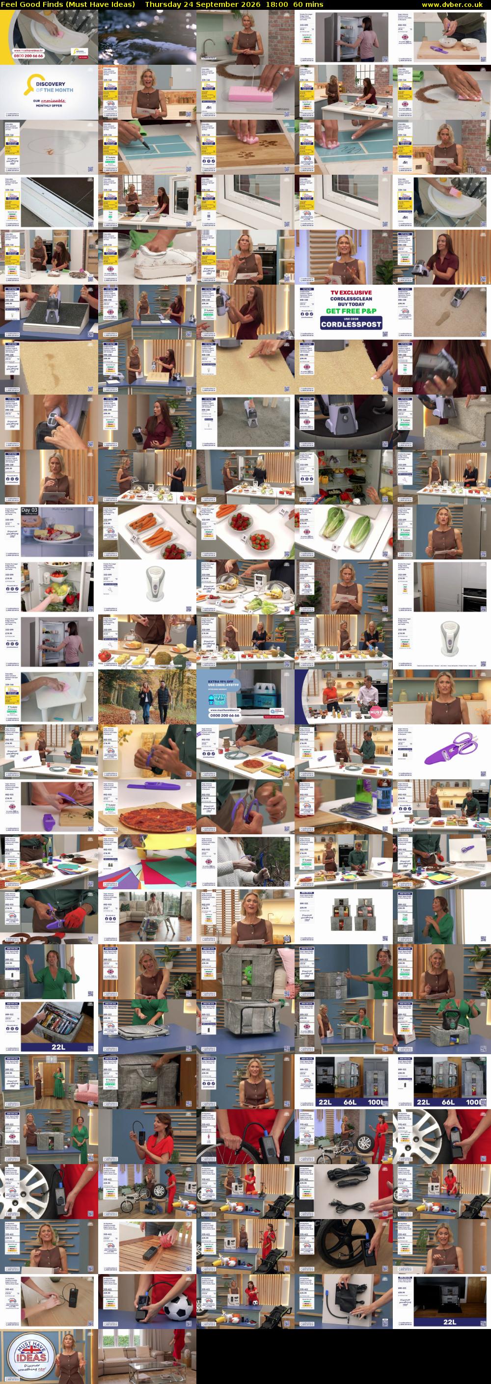 Feel Good Finds (Must Have Ideas) Thursday 24 September 2026 18:00 - 19:00