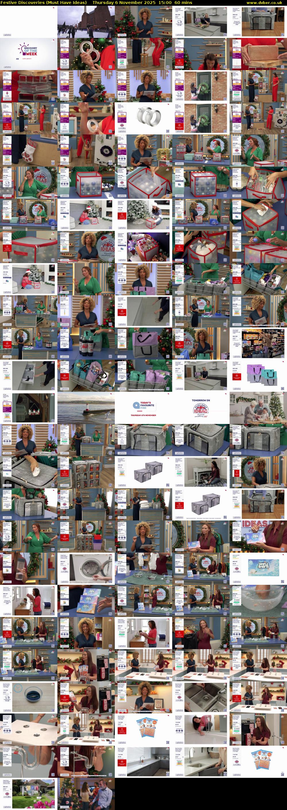 Festive Discoveries (Must Have Ideas) Thursday 6 November 2025 15:00 - 16:00