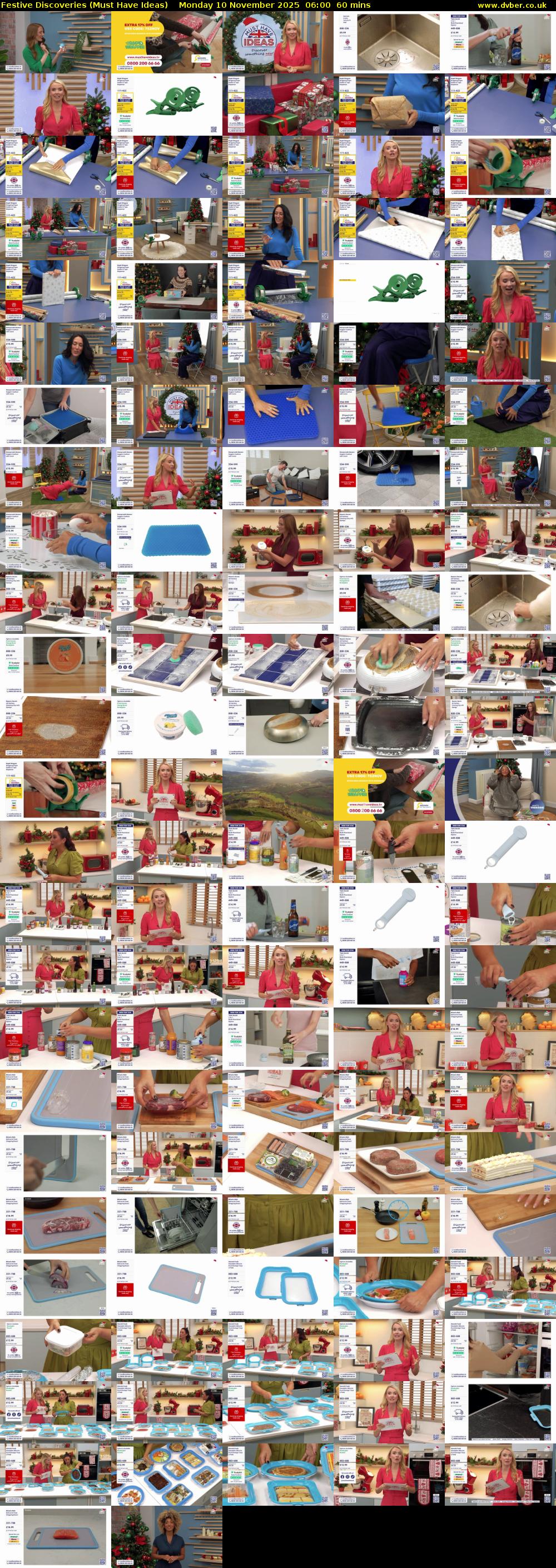 Festive Discoveries (Must Have Ideas) Monday 10 November 2025 06:00 - 07:00