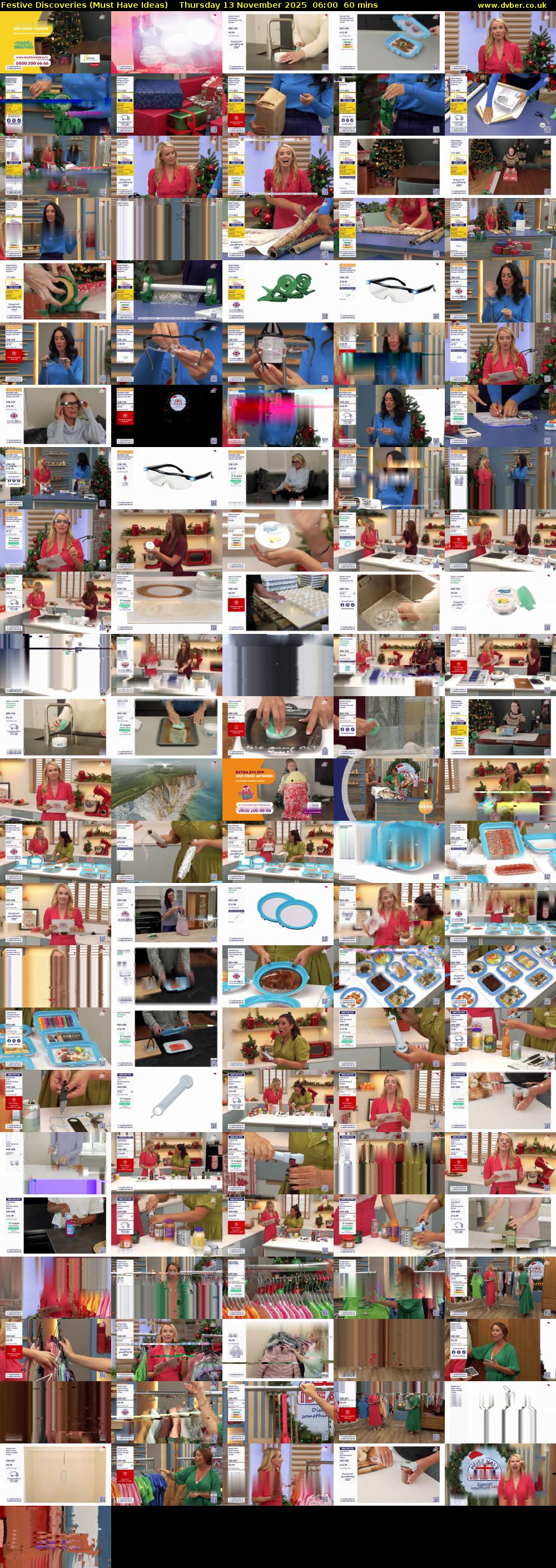 Festive Discoveries (Must Have Ideas) Thursday 13 November 2025 06:00 - 07:00