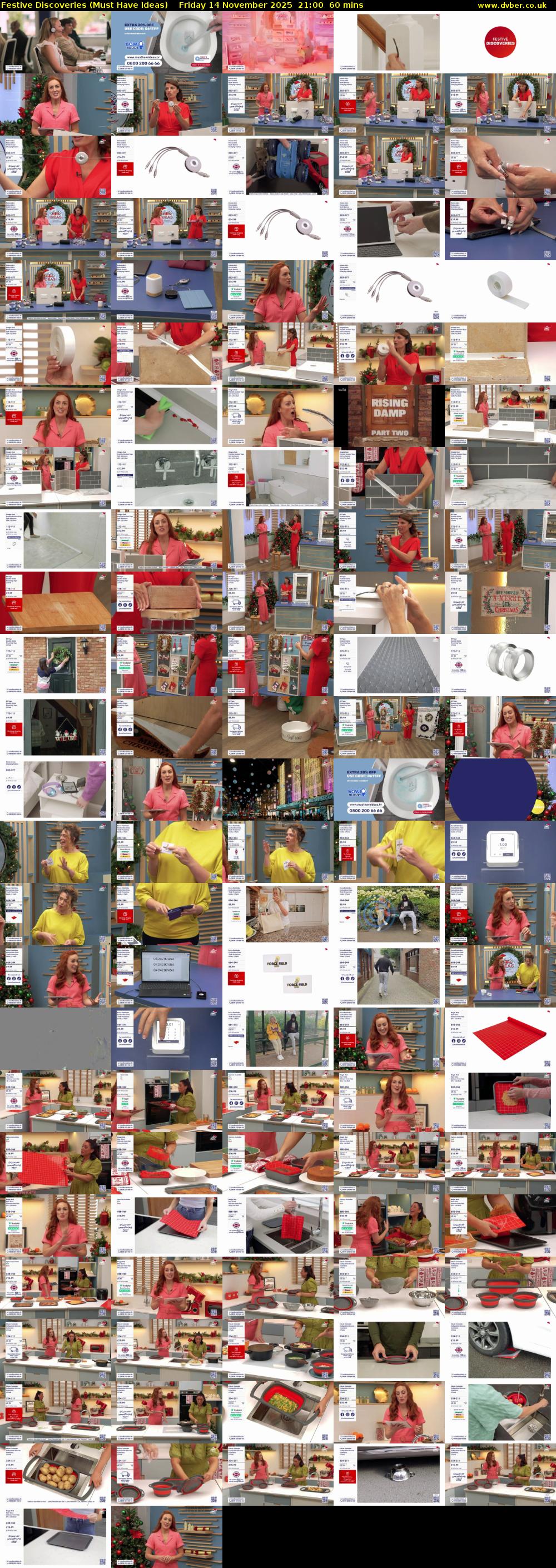 Festive Discoveries (Must Have Ideas) Friday 14 November 2025 21:00 - 22:00