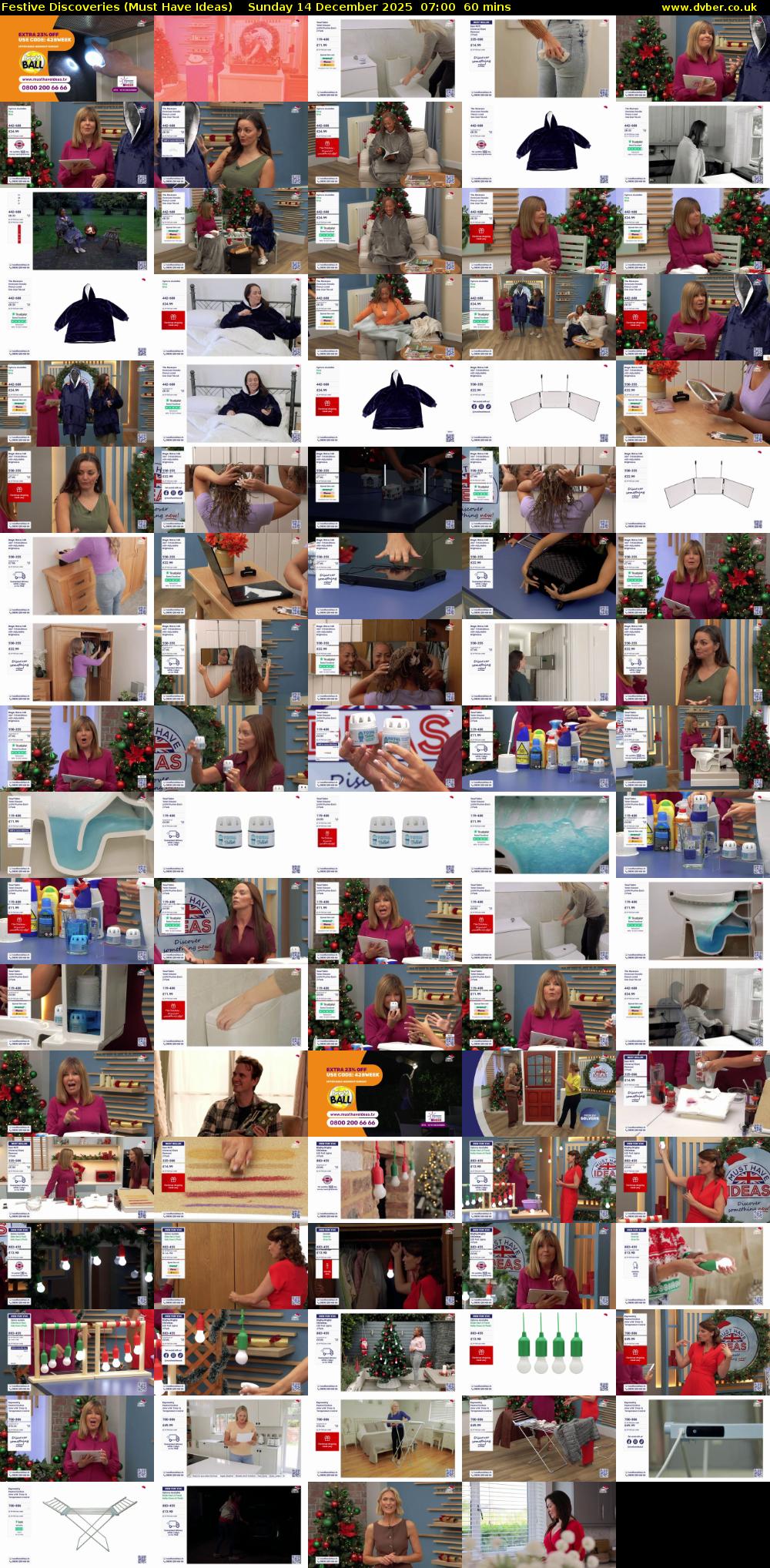 Festive Discoveries (Must Have Ideas) Sunday 14 December 2025 07:00 - 08:00