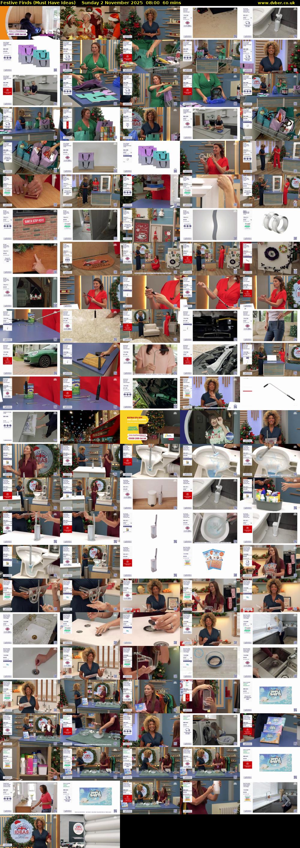 Festive Finds (Must Have Ideas) Sunday 2 November 2025 08:00 - 09:00