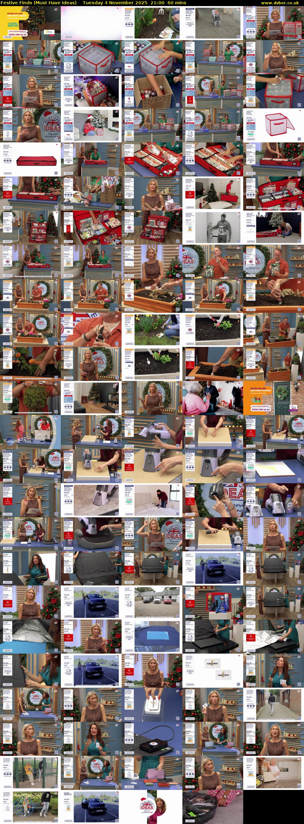 Festive Finds (Must Have Ideas) Tuesday 4 November 2025 21:00 - 22:00