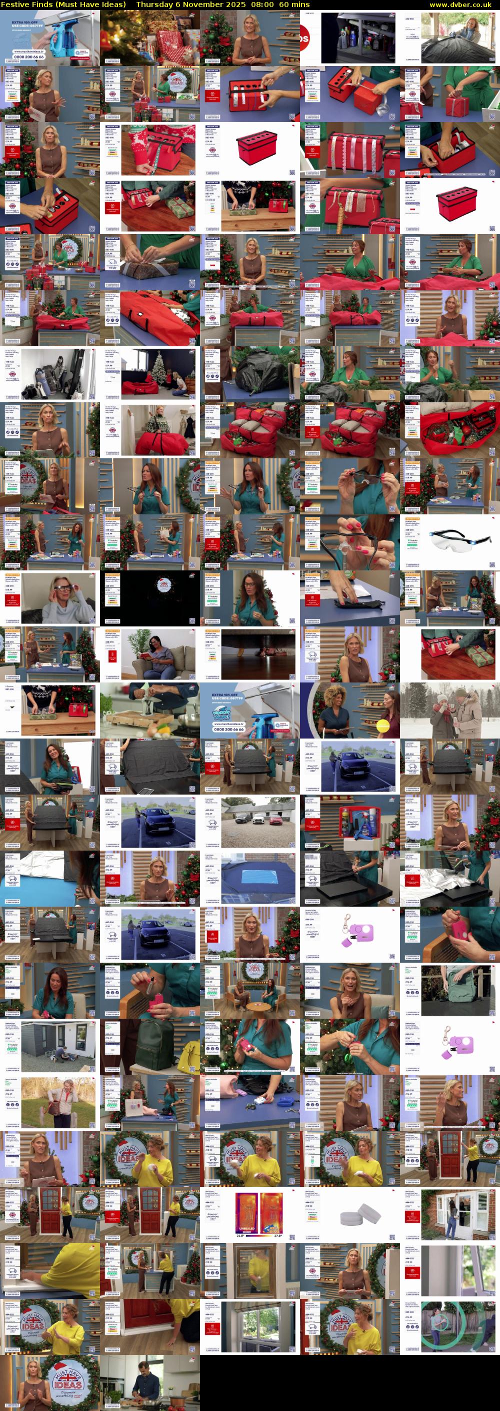 Festive Finds (Must Have Ideas) Thursday 6 November 2025 08:00 - 09:00