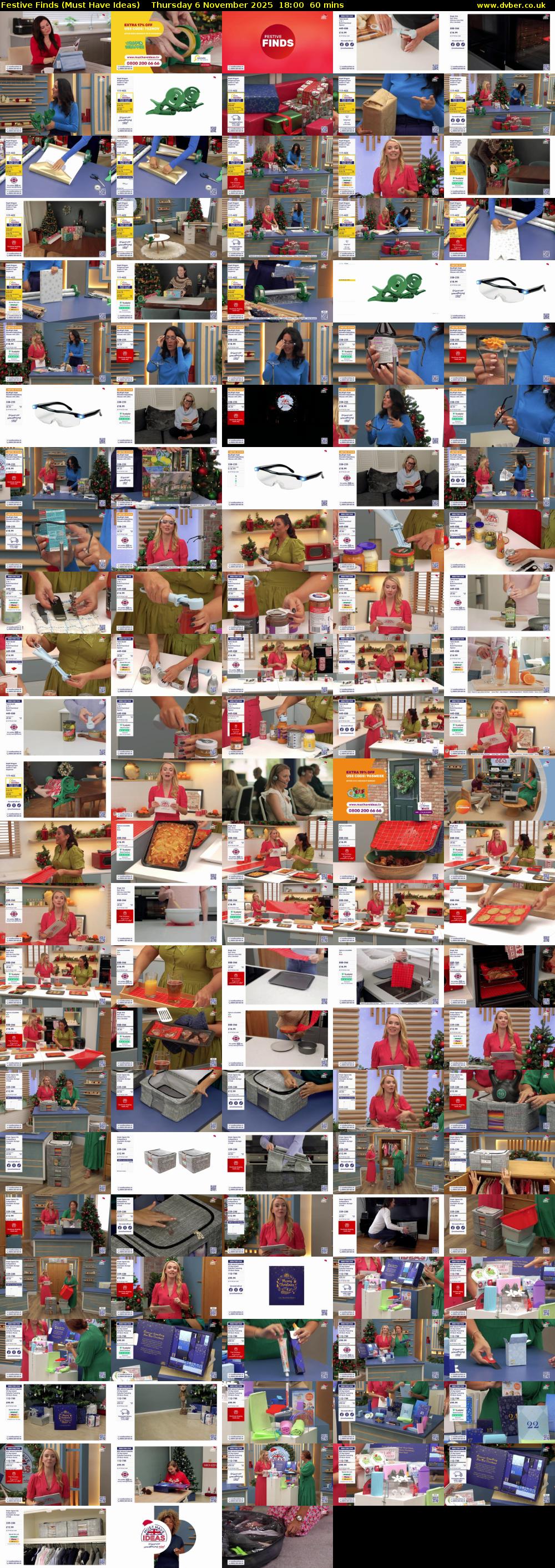 Festive Finds (Must Have Ideas) Thursday 6 November 2025 18:00 - 19:00