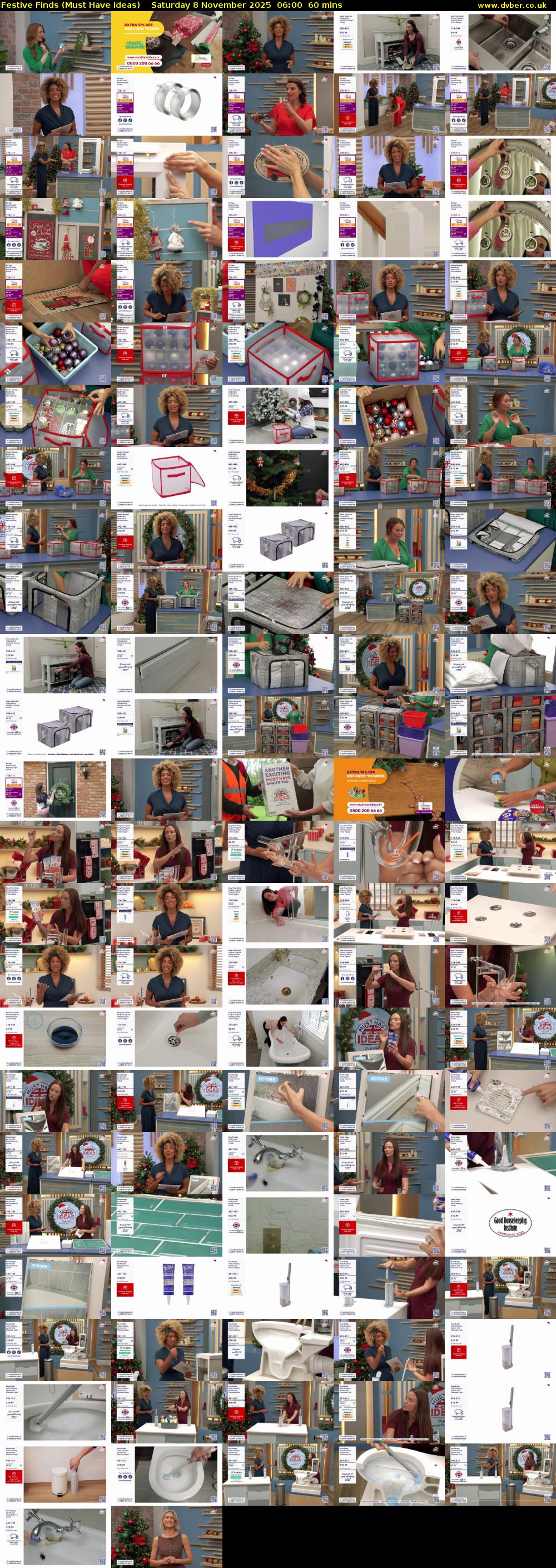 Festive Finds (Must Have Ideas) Saturday 8 November 2025 06:00 - 07:00