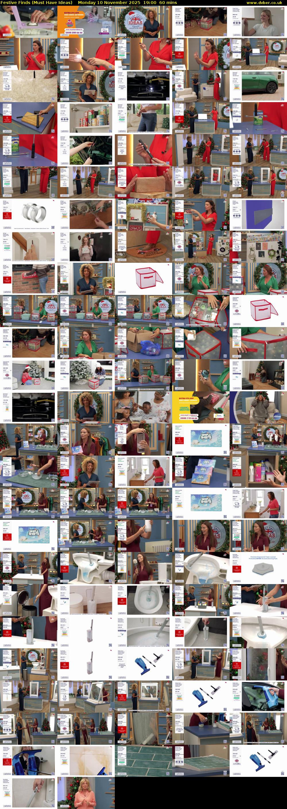 Festive Finds (Must Have Ideas) Monday 10 November 2025 19:00 - 20:00