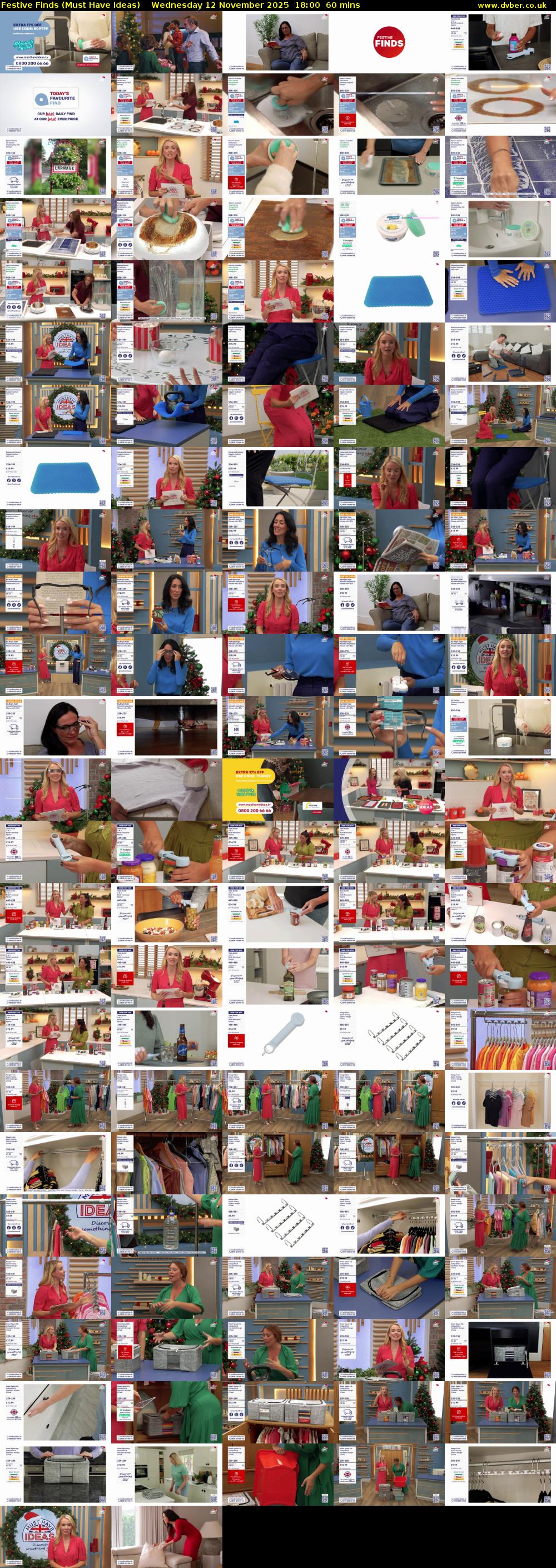 Festive Finds (Must Have Ideas) Wednesday 12 November 2025 18:00 - 19:00