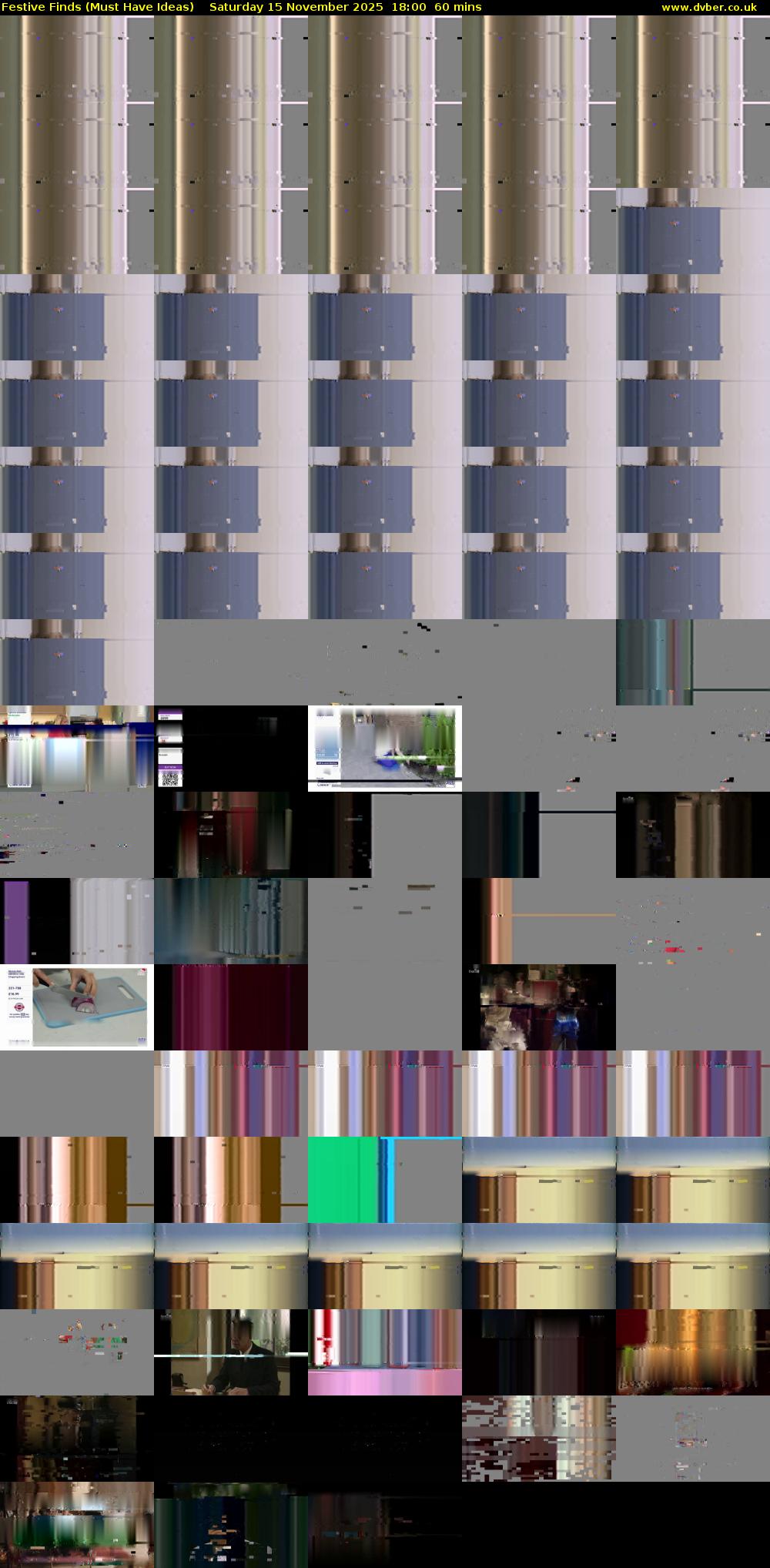 Festive Finds (Must Have Ideas) Saturday 15 November 2025 18:00 - 19:00