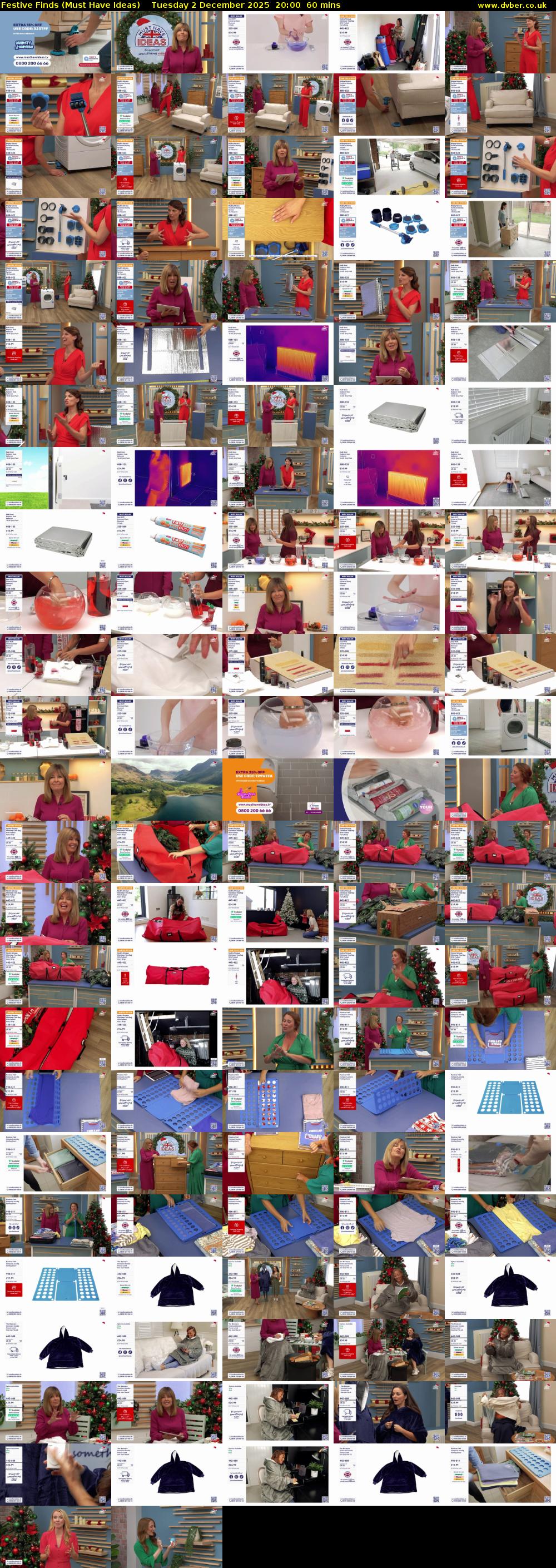 Festive Finds (Must Have Ideas) Tuesday 2 December 2025 20:00 - 21:00