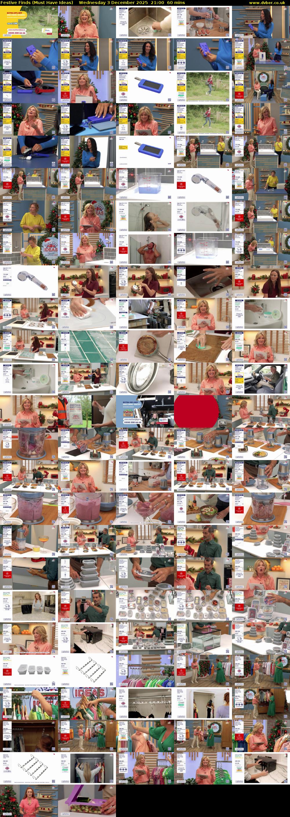 Festive Finds (Must Have Ideas) Wednesday 3 December 2025 21:00 - 22:00