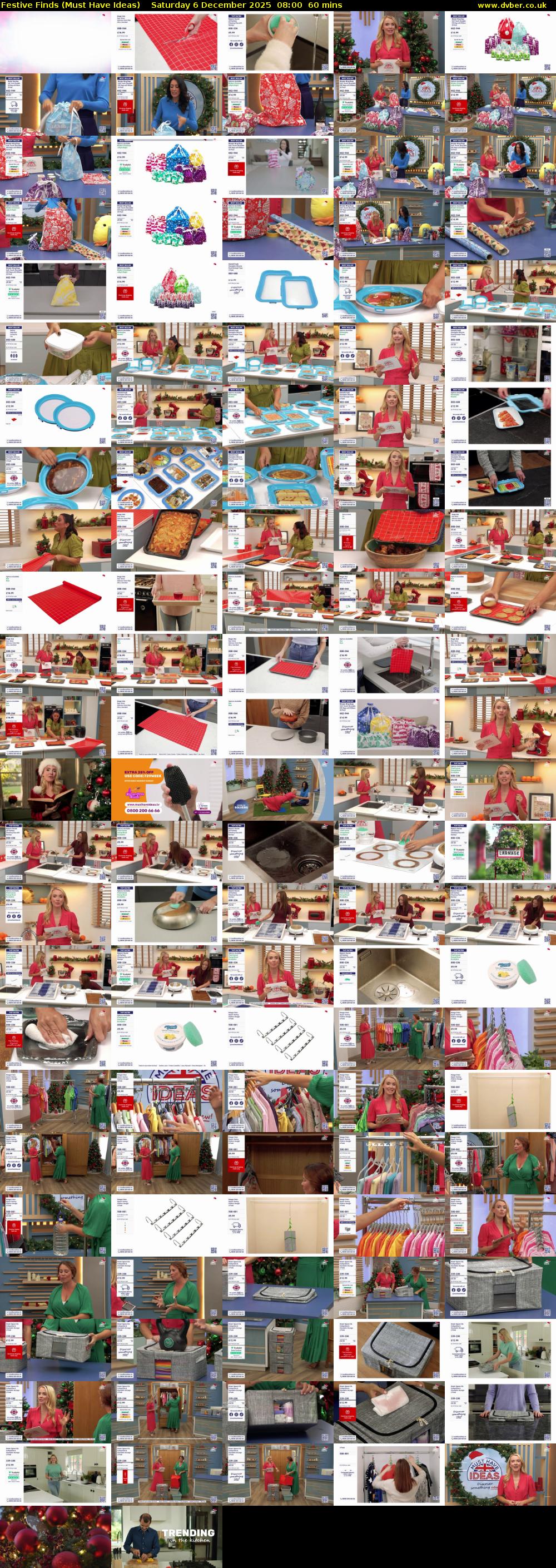 Festive Finds (Must Have Ideas) Saturday 6 December 2025 08:00 - 09:00