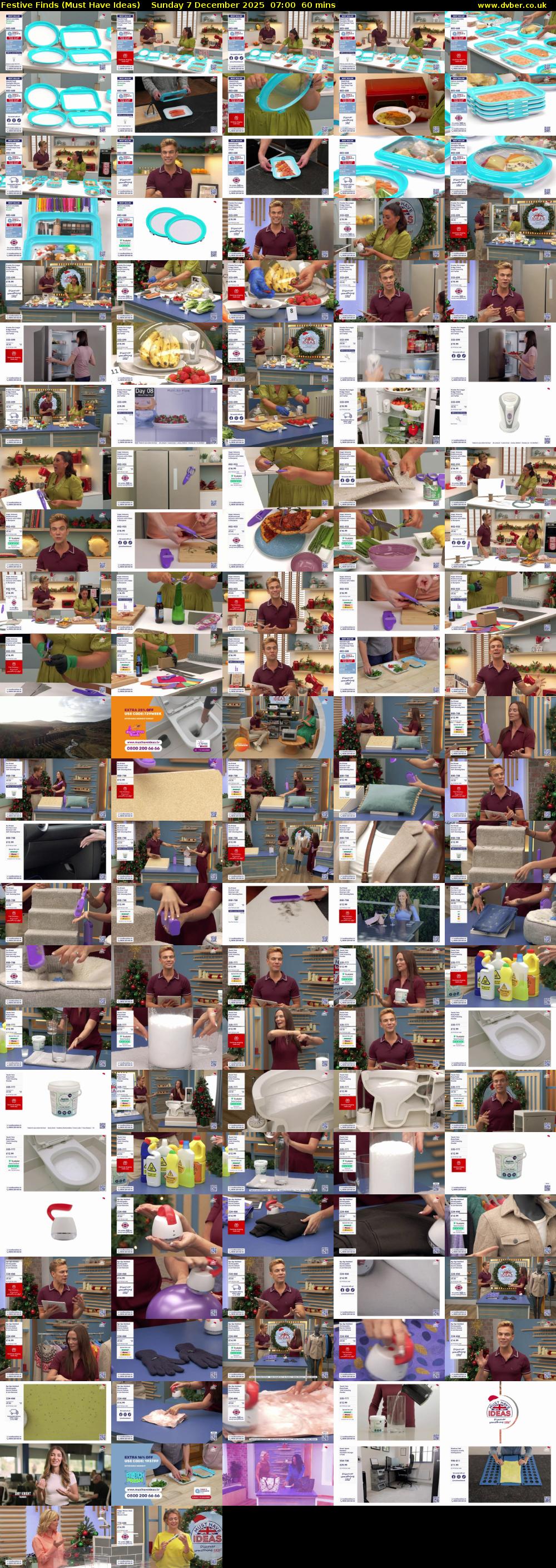 Festive Finds (Must Have Ideas) Sunday 7 December 2025 07:00 - 08:00