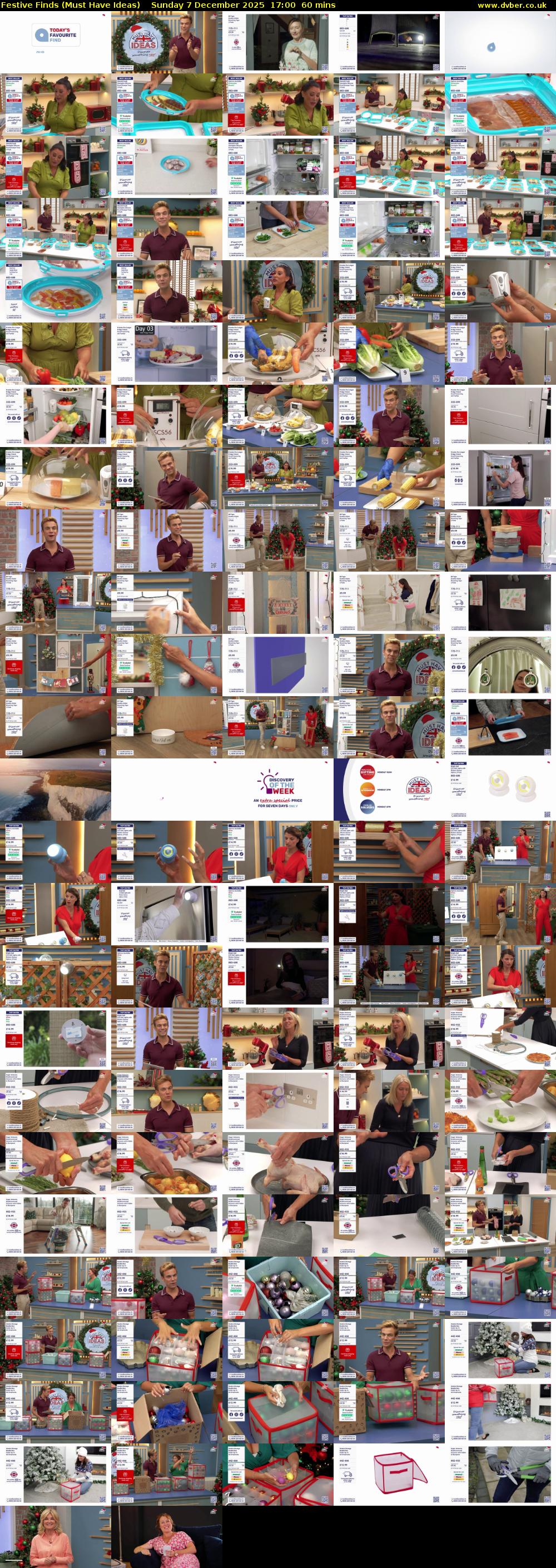 Festive Finds (Must Have Ideas) Sunday 7 December 2025 17:00 - 18:00