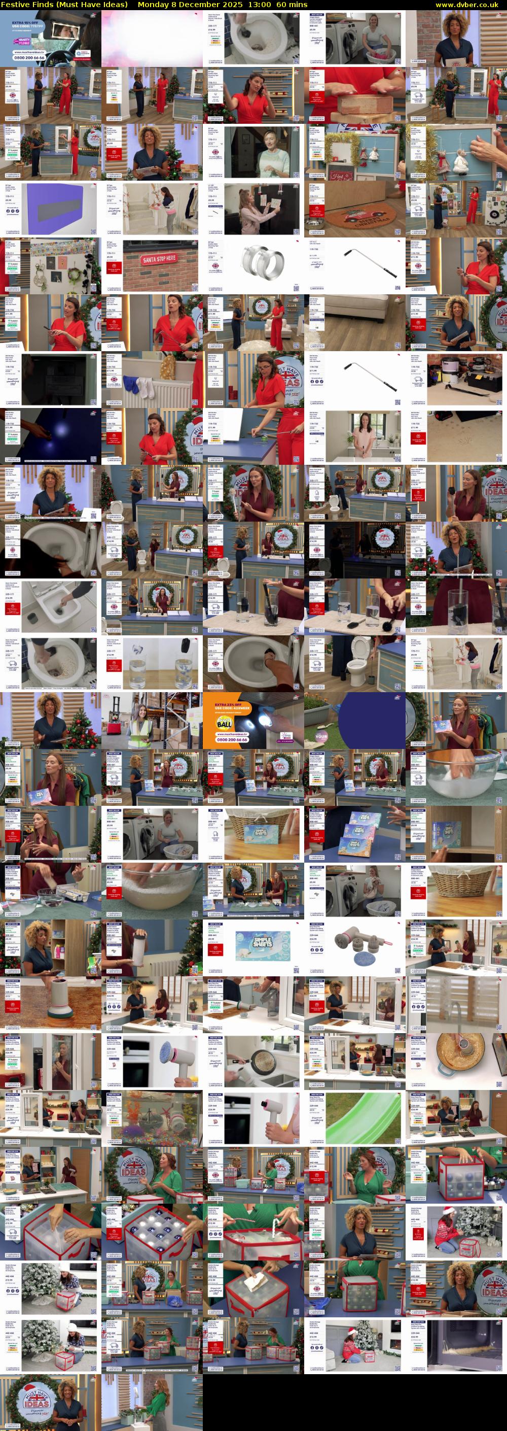 Festive Finds (Must Have Ideas) Monday 8 December 2025 13:00 - 14:00