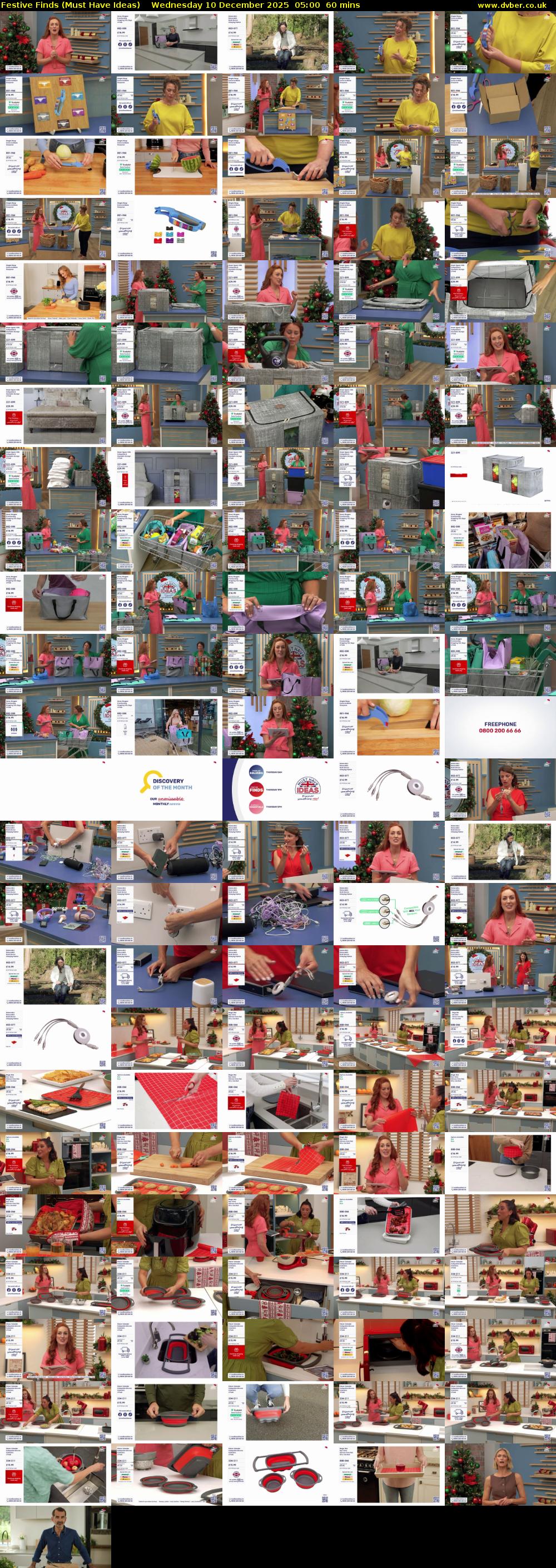 Festive Finds (Must Have Ideas) Wednesday 10 December 2025 05:00 - 06:00