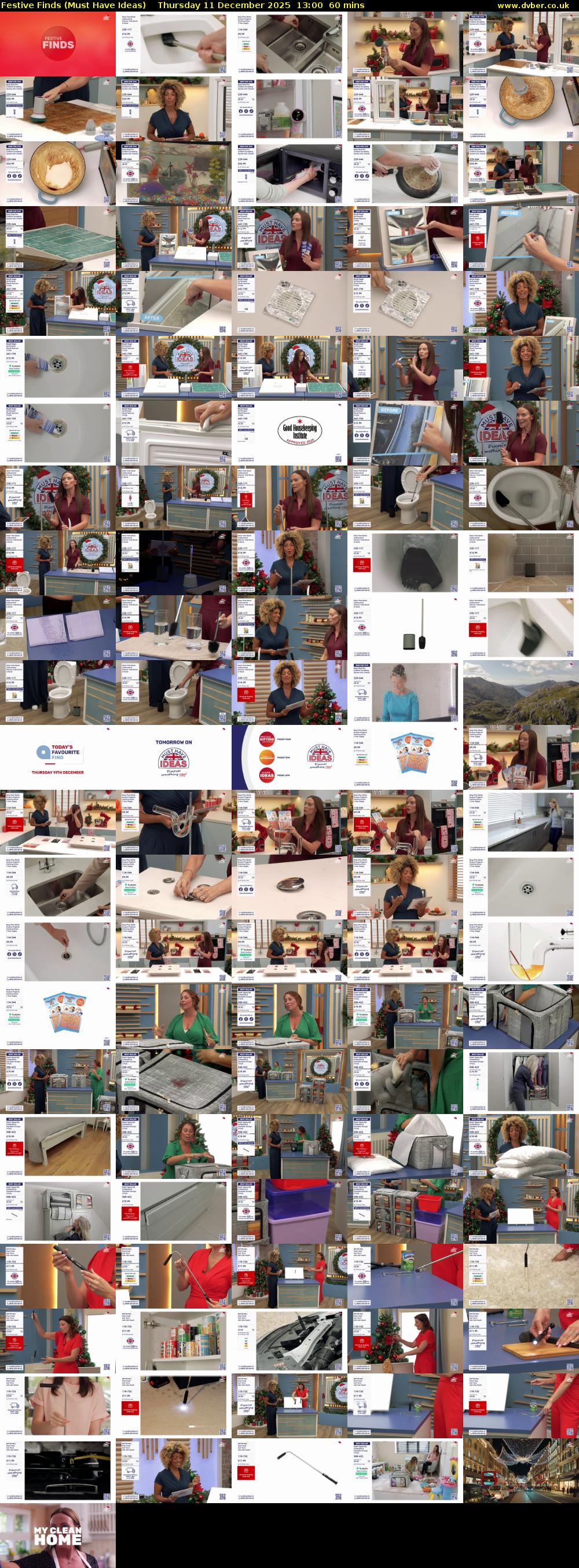 Festive Finds (Must Have Ideas) Thursday 11 December 2025 13:00 - 14:00