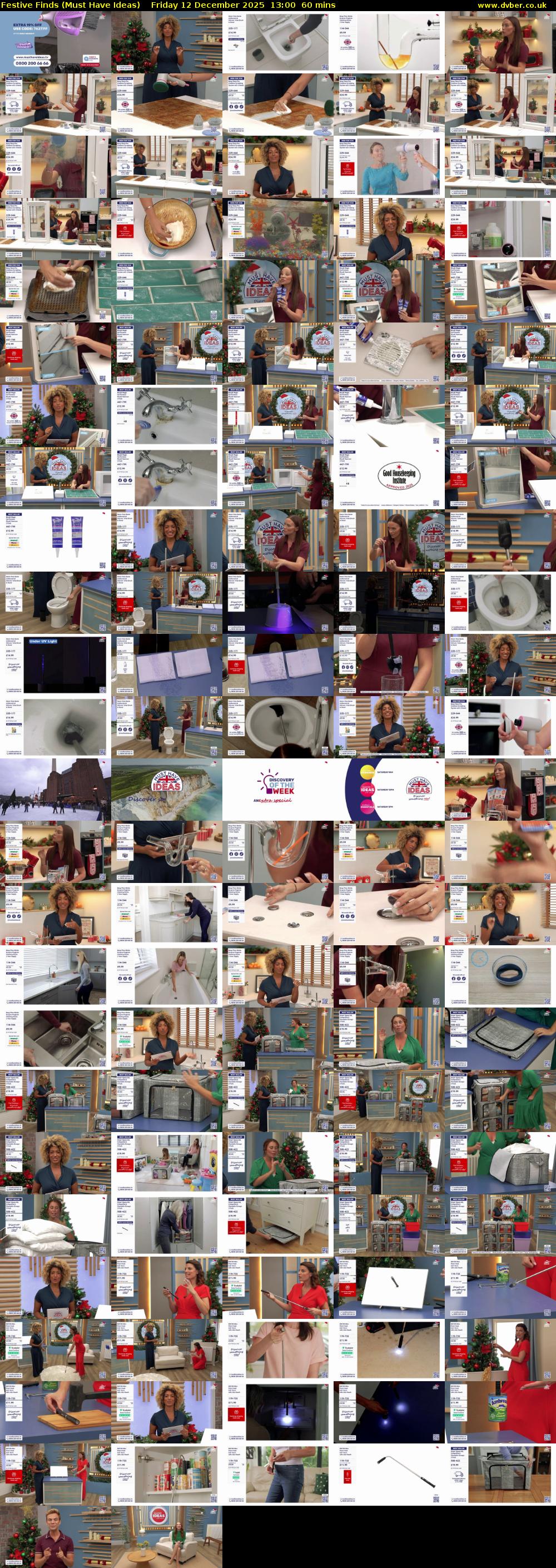 Festive Finds (Must Have Ideas) Friday 12 December 2025 13:00 - 14:00