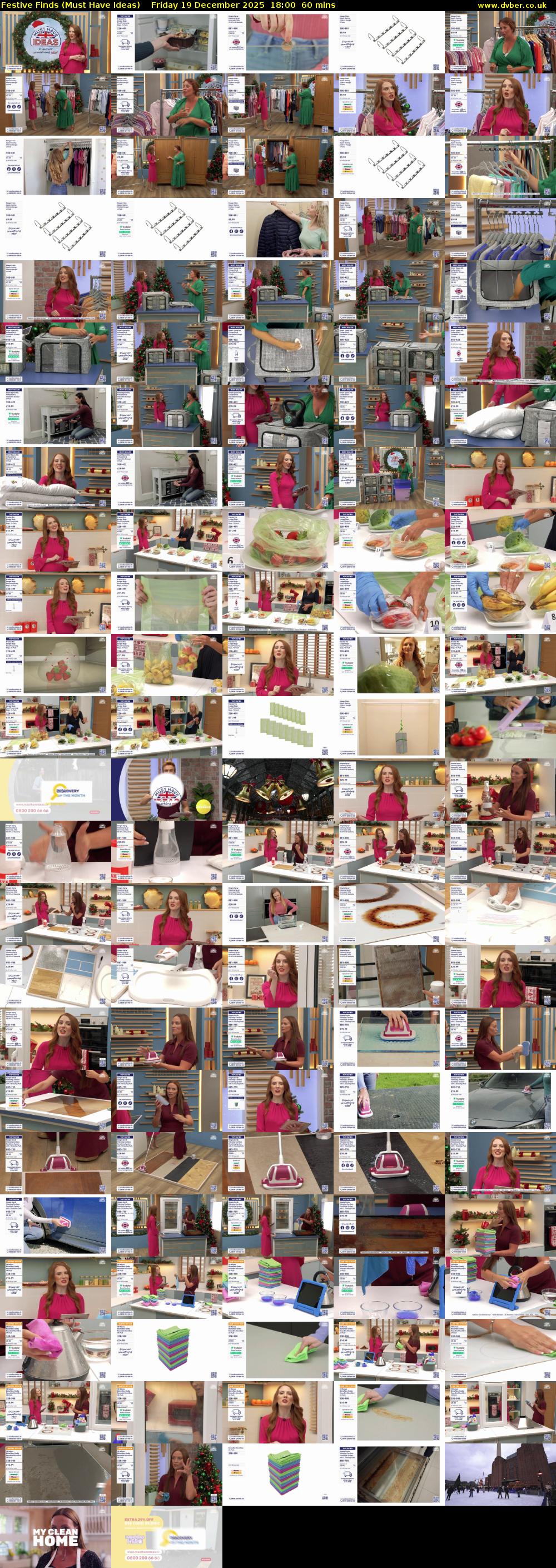 Festive Finds (Must Have Ideas) Friday 19 December 2025 18:00 - 19:00