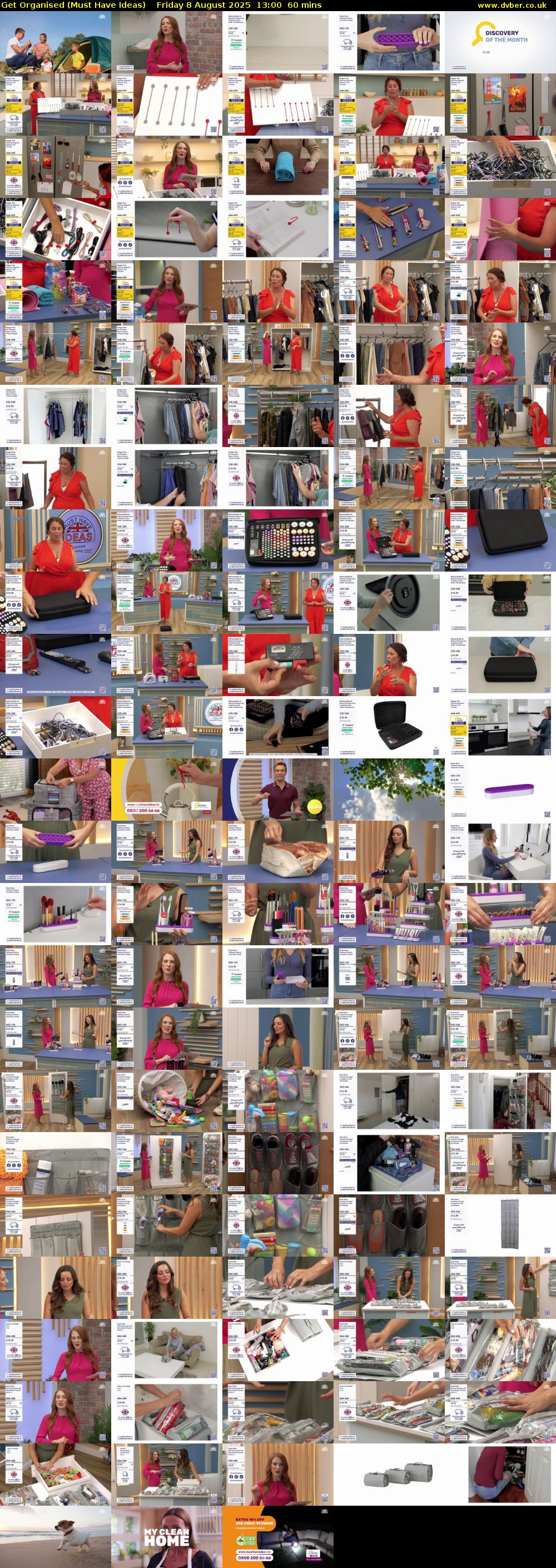 Get Organised (Must Have Ideas) Friday 8 August 2025 13:00 - 14:00