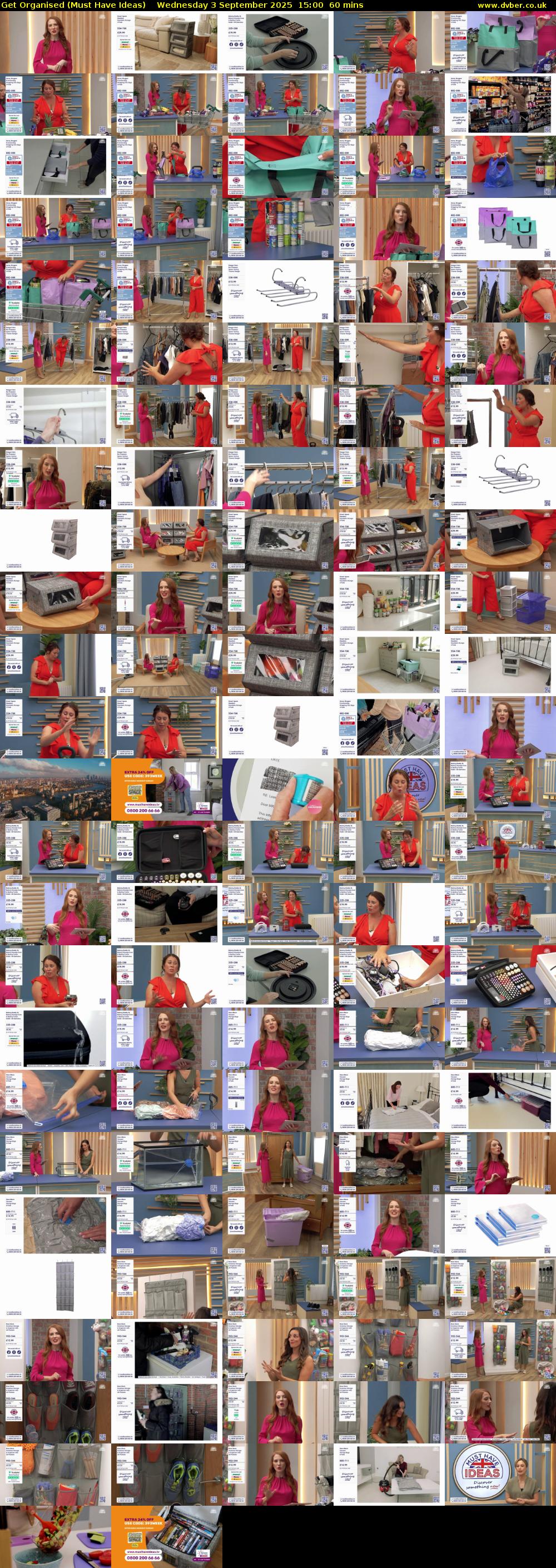 Get Organised (Must Have Ideas) Wednesday 3 September 2025 15:00 - 16:00