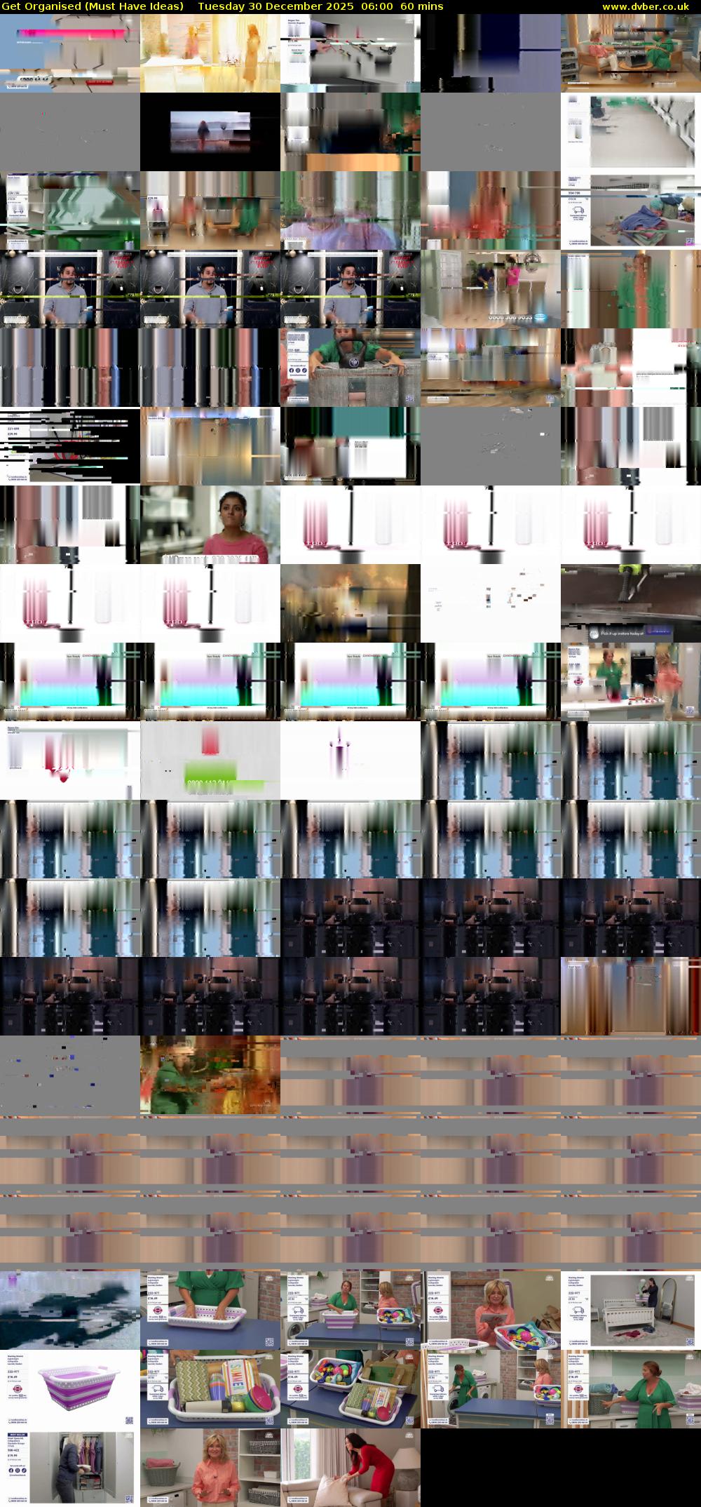 Get Organised (Must Have Ideas) Tuesday 30 December 2025 06:00 - 07:00