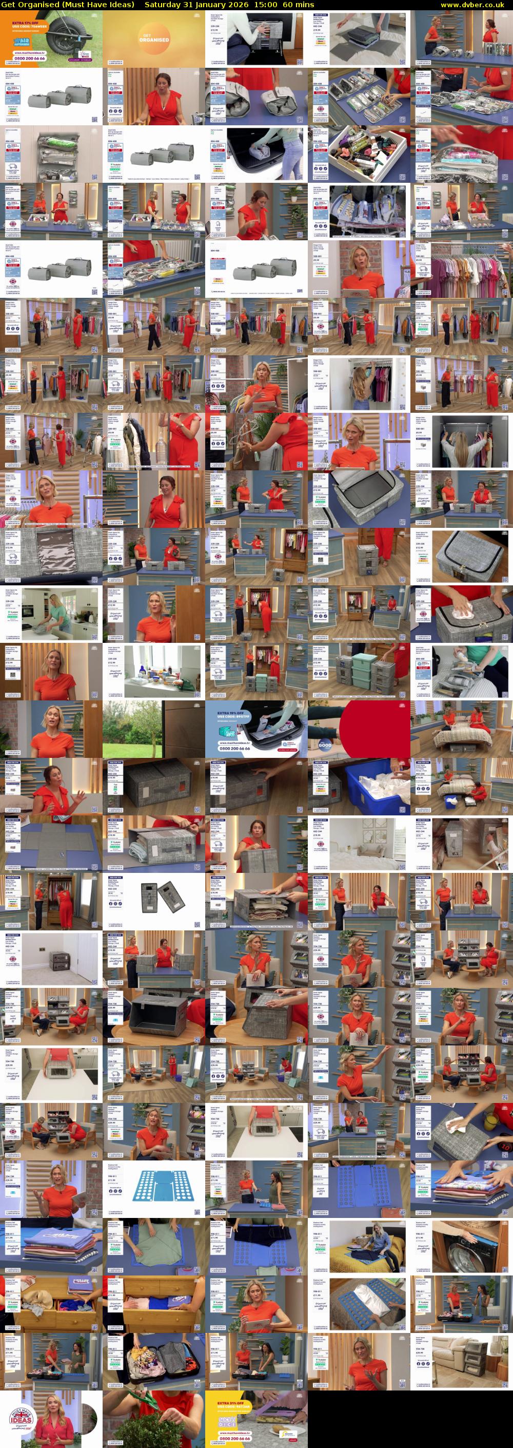 Get Organised (Must Have Ideas) Saturday 31 January 2026 15:00 - 16:00