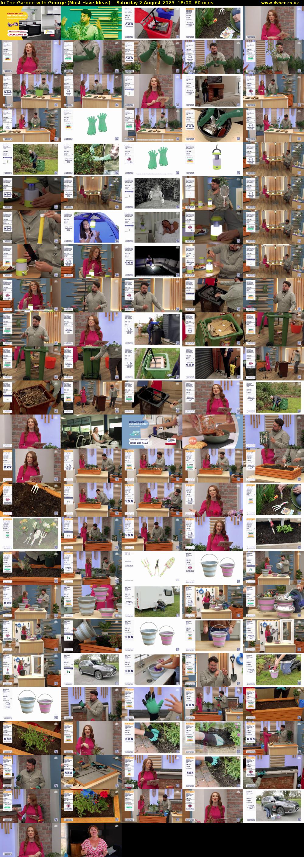 In The Garden with George (Must Have Ideas) Saturday 2 August 2025 18:00 - 19:00