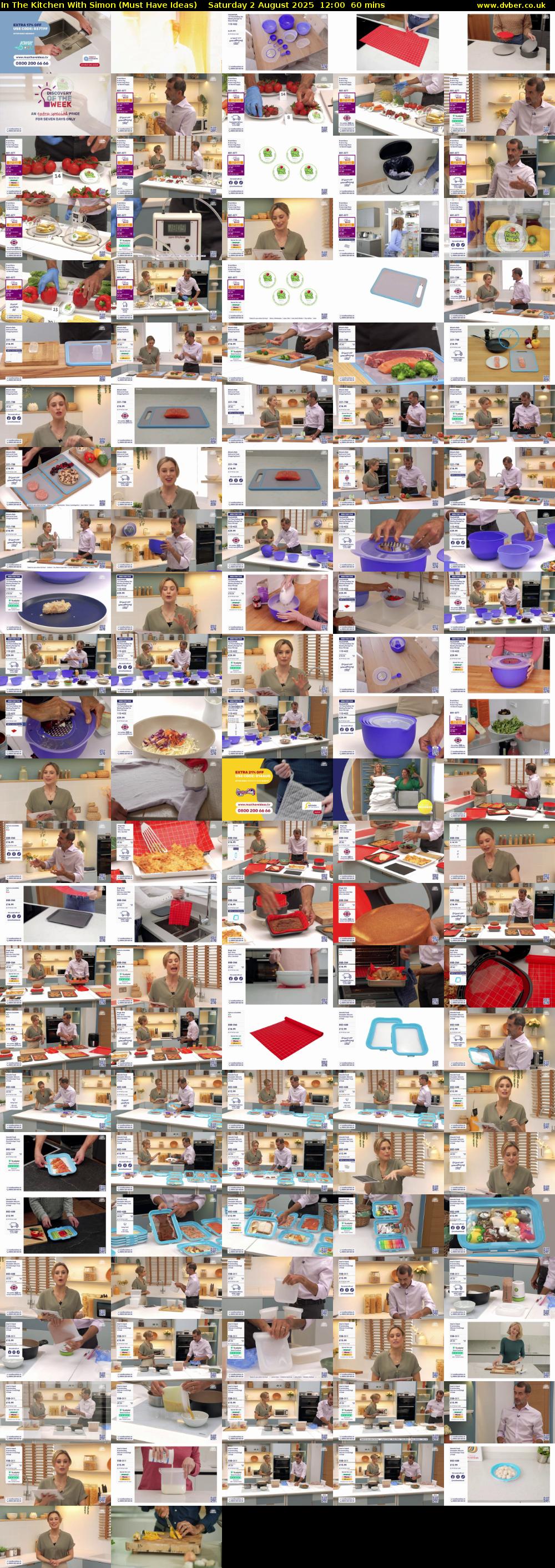 In The Kitchen With Simon (Must Have Ideas) Saturday 2 August 2025 12:00 - 13:00