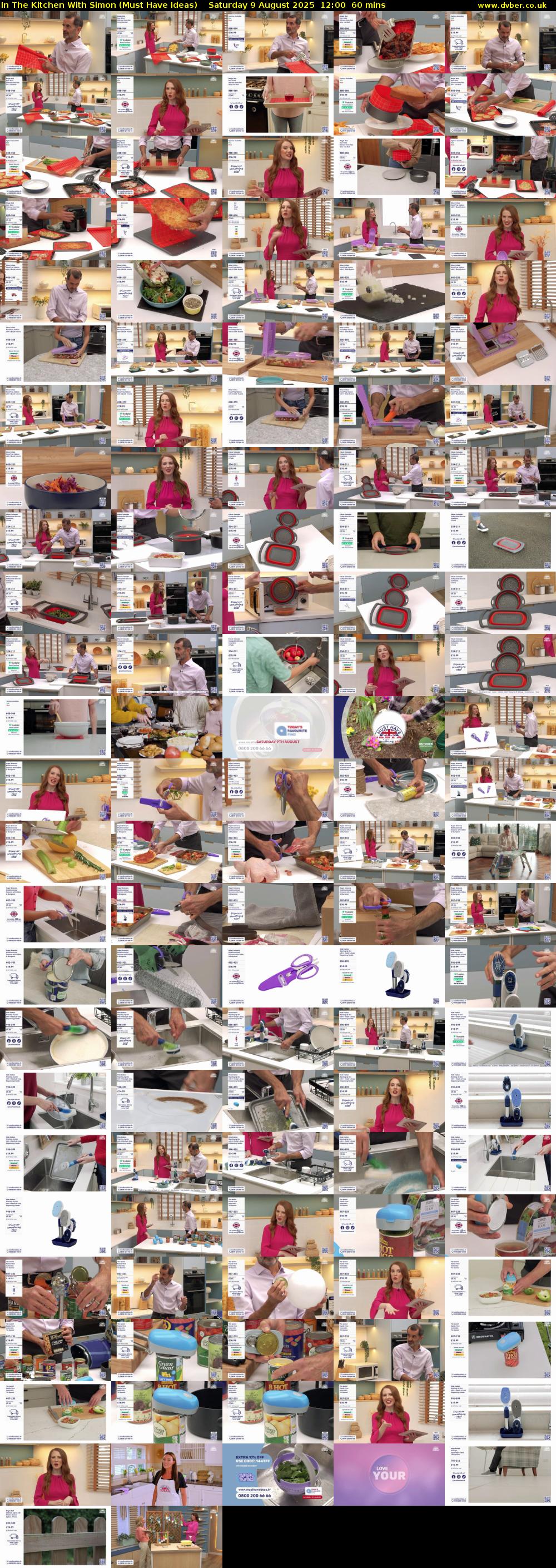 In The Kitchen With Simon (Must Have Ideas) Saturday 9 August 2025 12:00 - 13:00