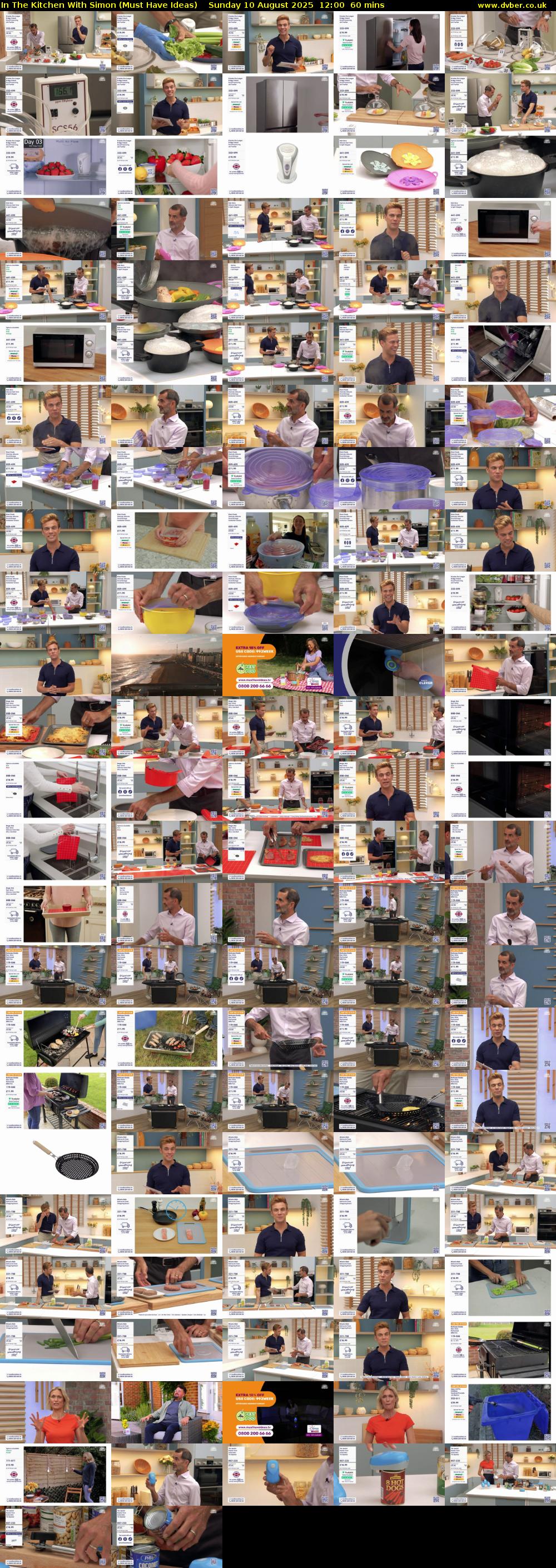In The Kitchen With Simon (Must Have Ideas) Sunday 10 August 2025 12:00 - 13:00