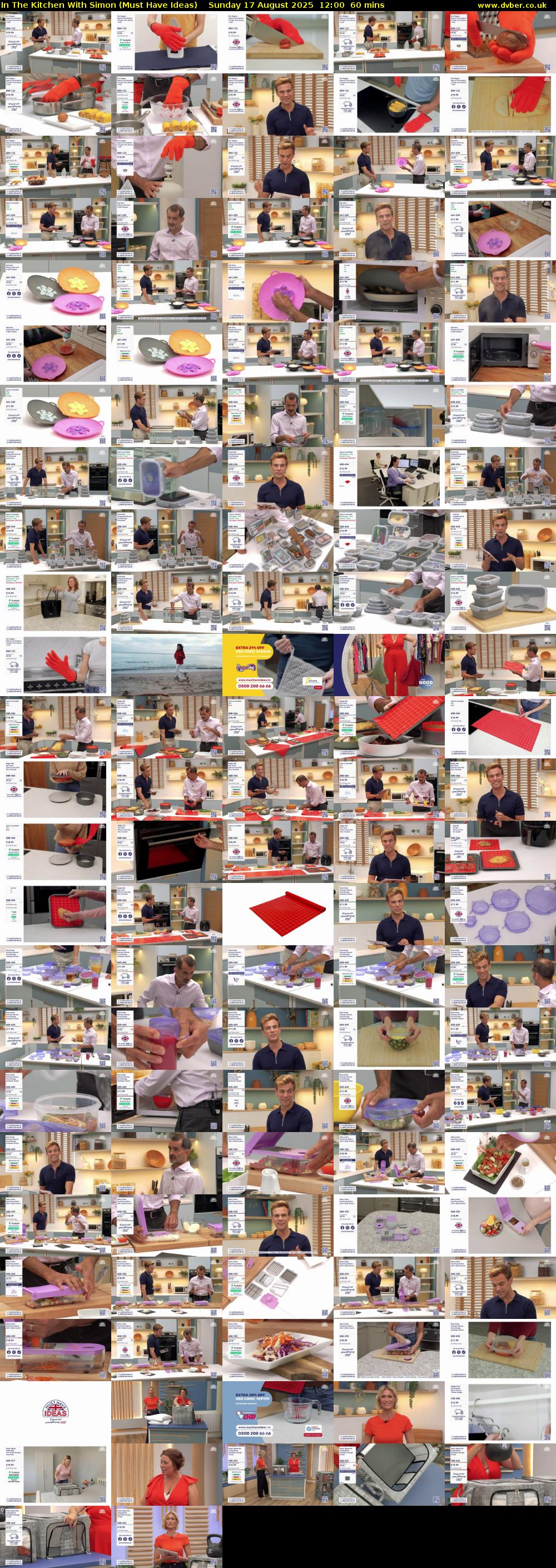 In The Kitchen With Simon (Must Have Ideas) Sunday 17 August 2025 12:00 - 13:00